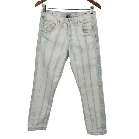 Citizens Of Humanity Denim - Citizens of Humanity Size 25 Emerson Jeans Slim Boyfriend Light Wash Tie Dye